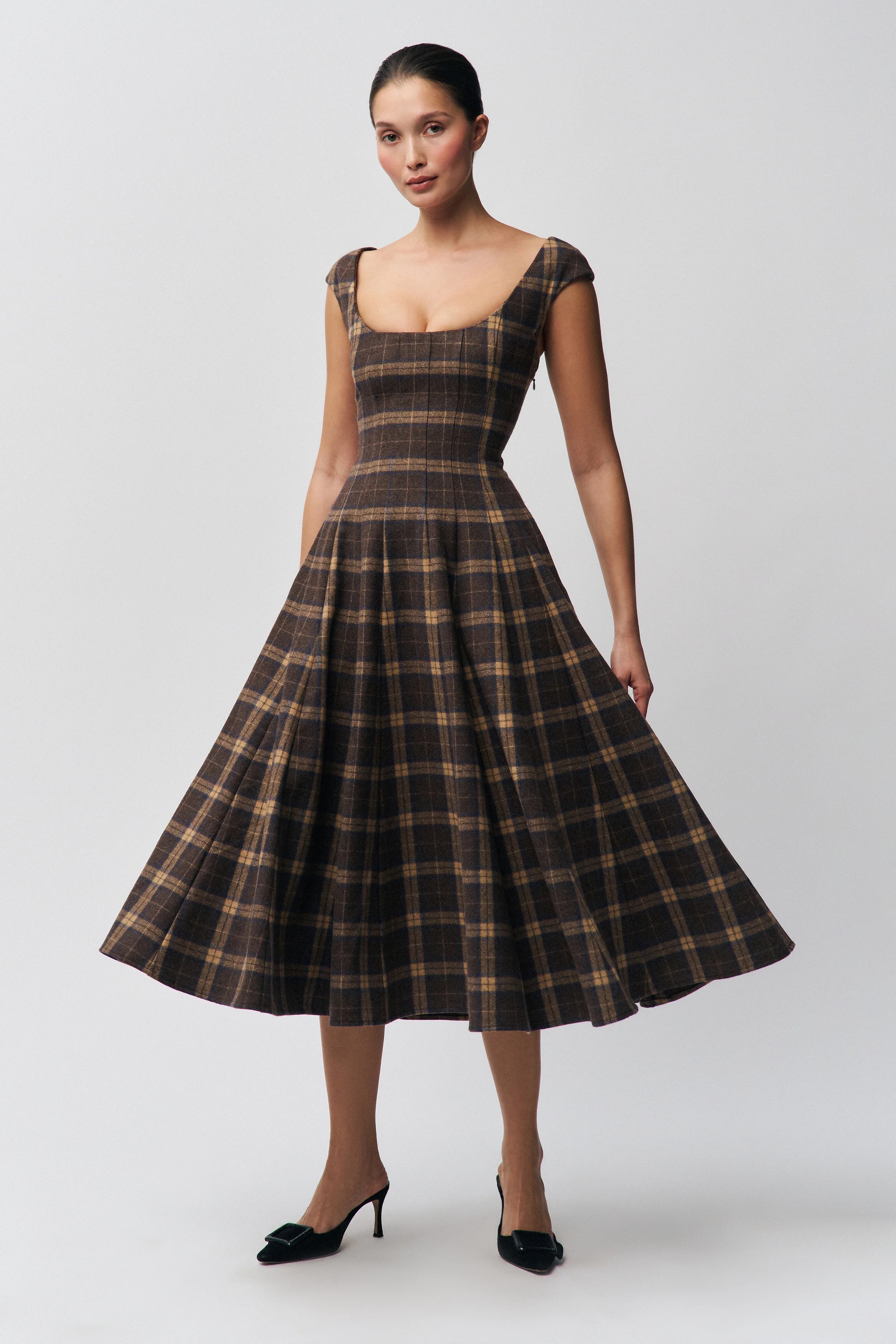 Tartan Dress-Massicos
