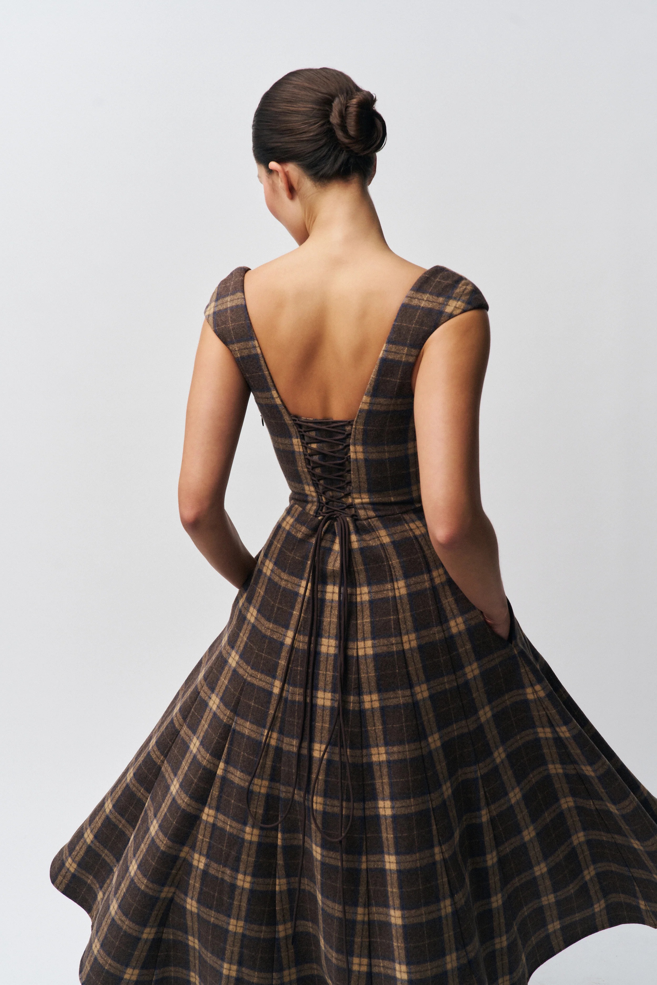 Tartan Dress-Massicos
