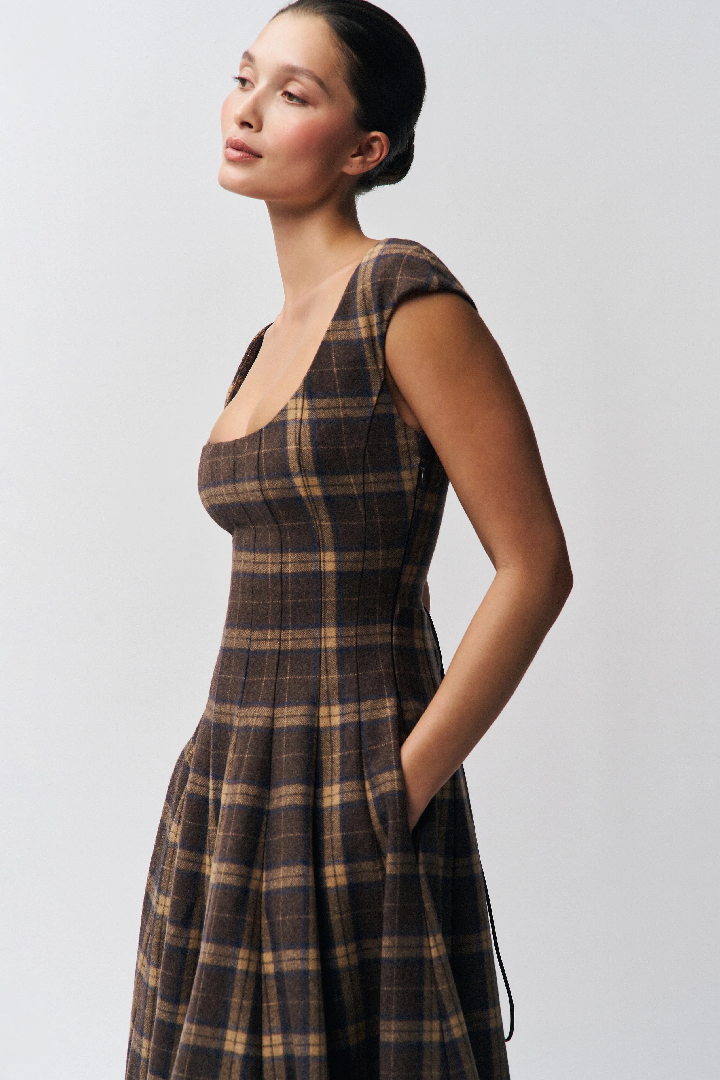 Tartan Dress-Massicos