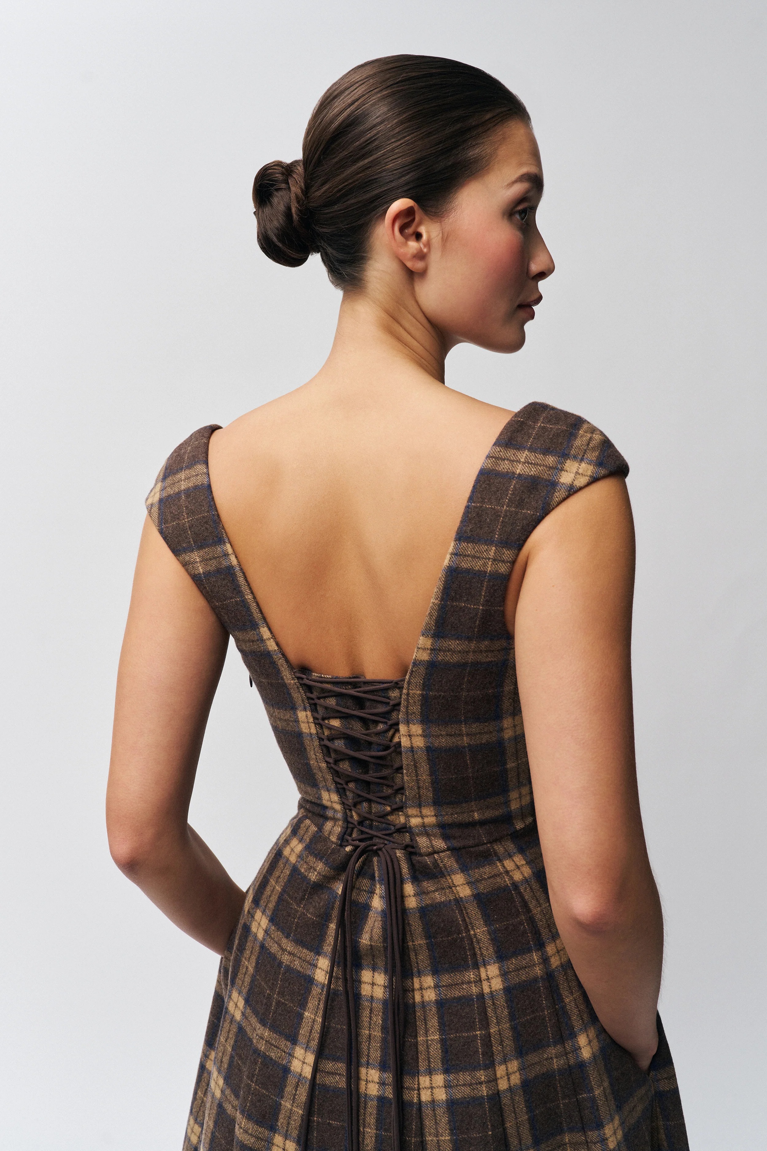 Tartan Dress-Massicos