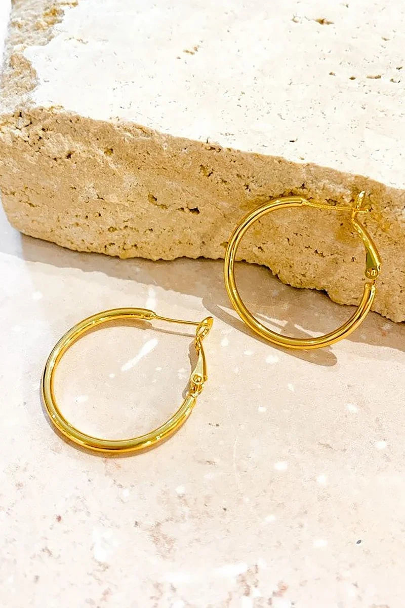 Leni Hoops - Gold-ROVOLE