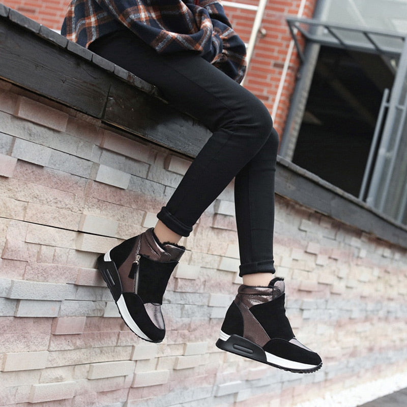 Vanilla Suede Shoes-ROVOLE