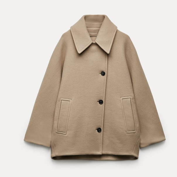 Lovie | Oversized wool coat-Massicos