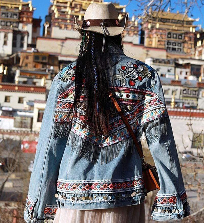 Isla Denim Jacket - wickedafstore