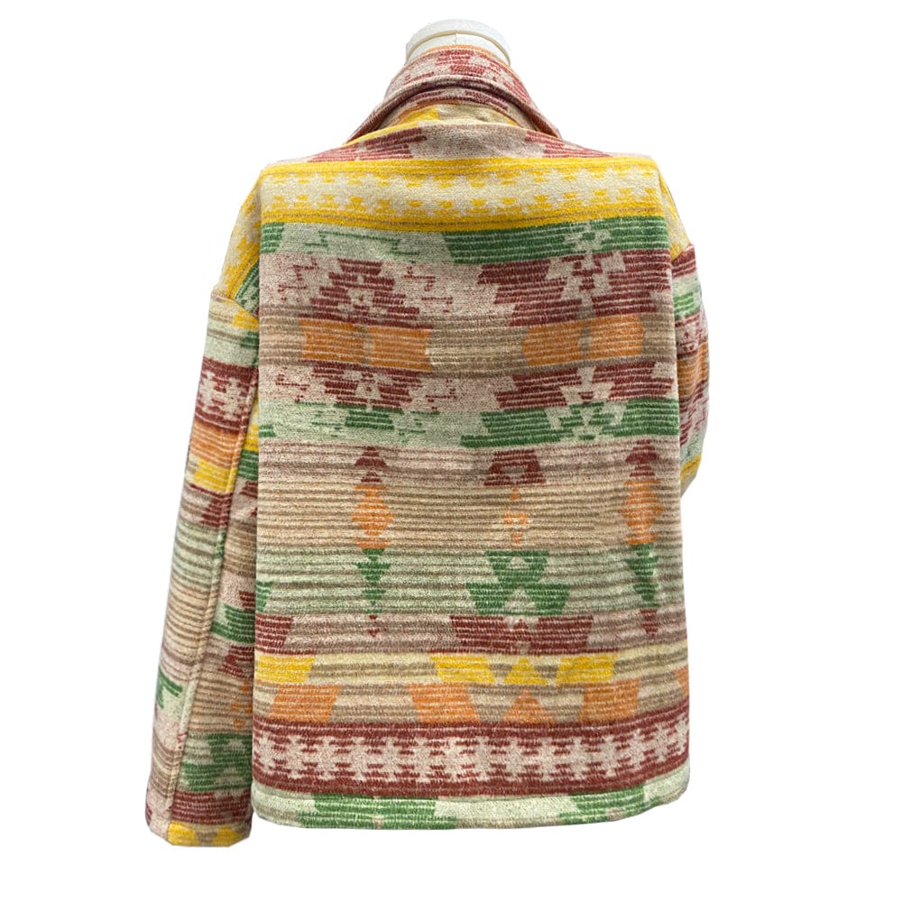 Claudine Aztec Boho Jacket-Massicos
