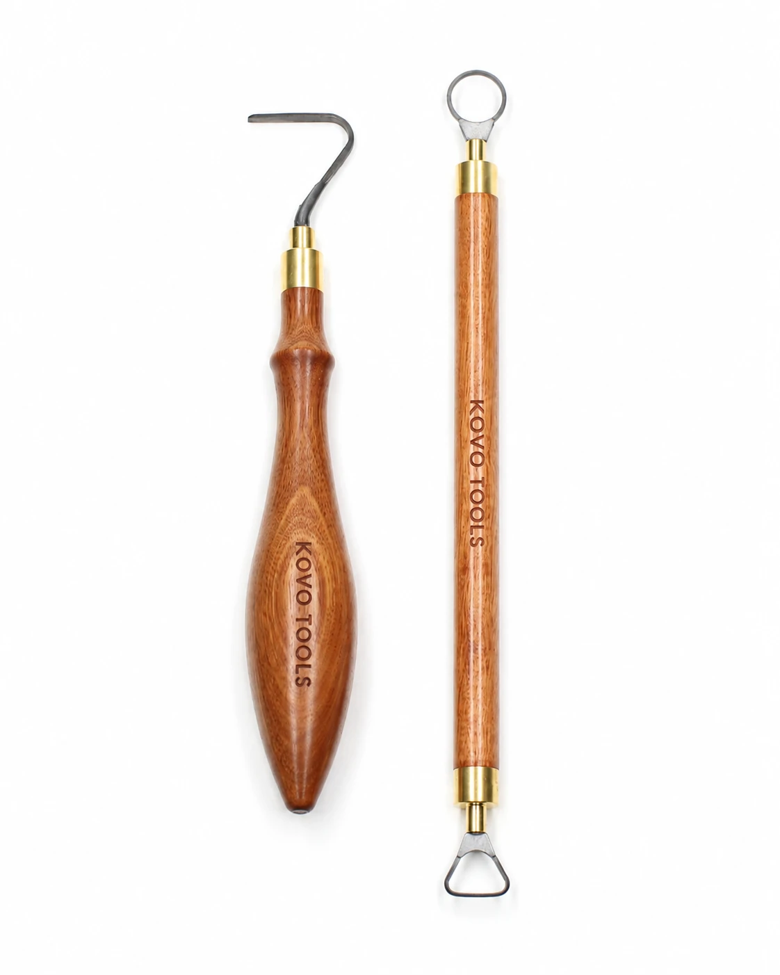 2-Piece 7 Shape Hook Carbide Pottery Trimming Set