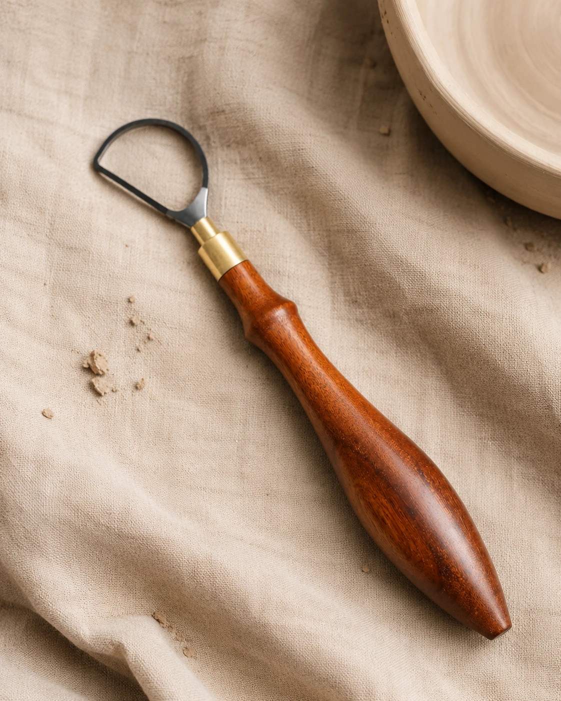 D Shape Loop Carbide Pottery Trimming Tool