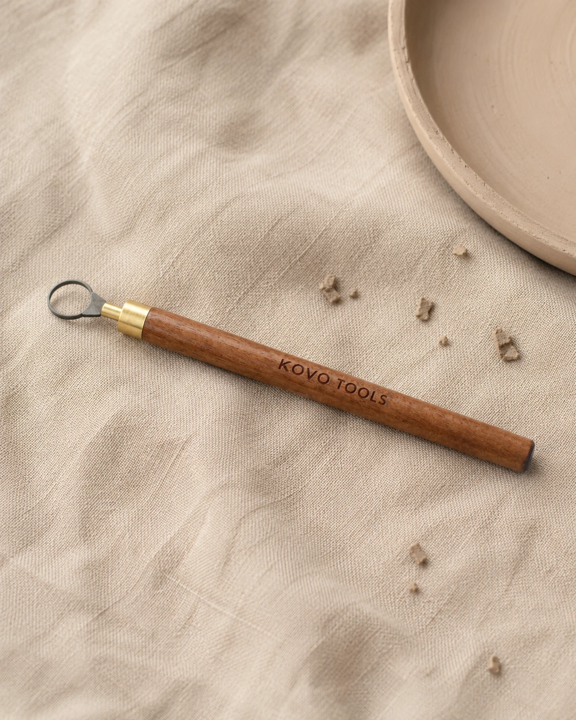 Small Round Loop Tungsten Carbide Pottery Trimming Tool