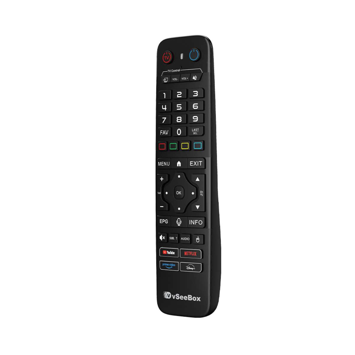vSeeBox V6 Max Backlit Voice Remote