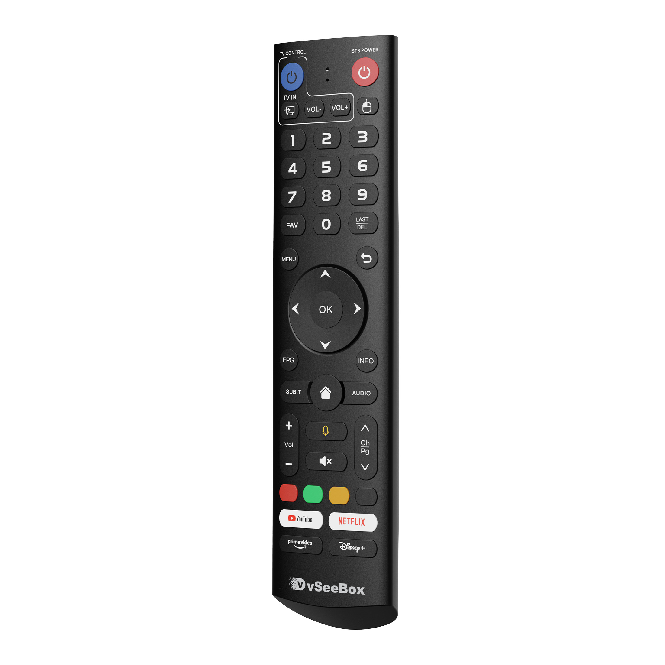 vSeeBox [V5Pro \ Elite Ultra] Backlit Voice Remote