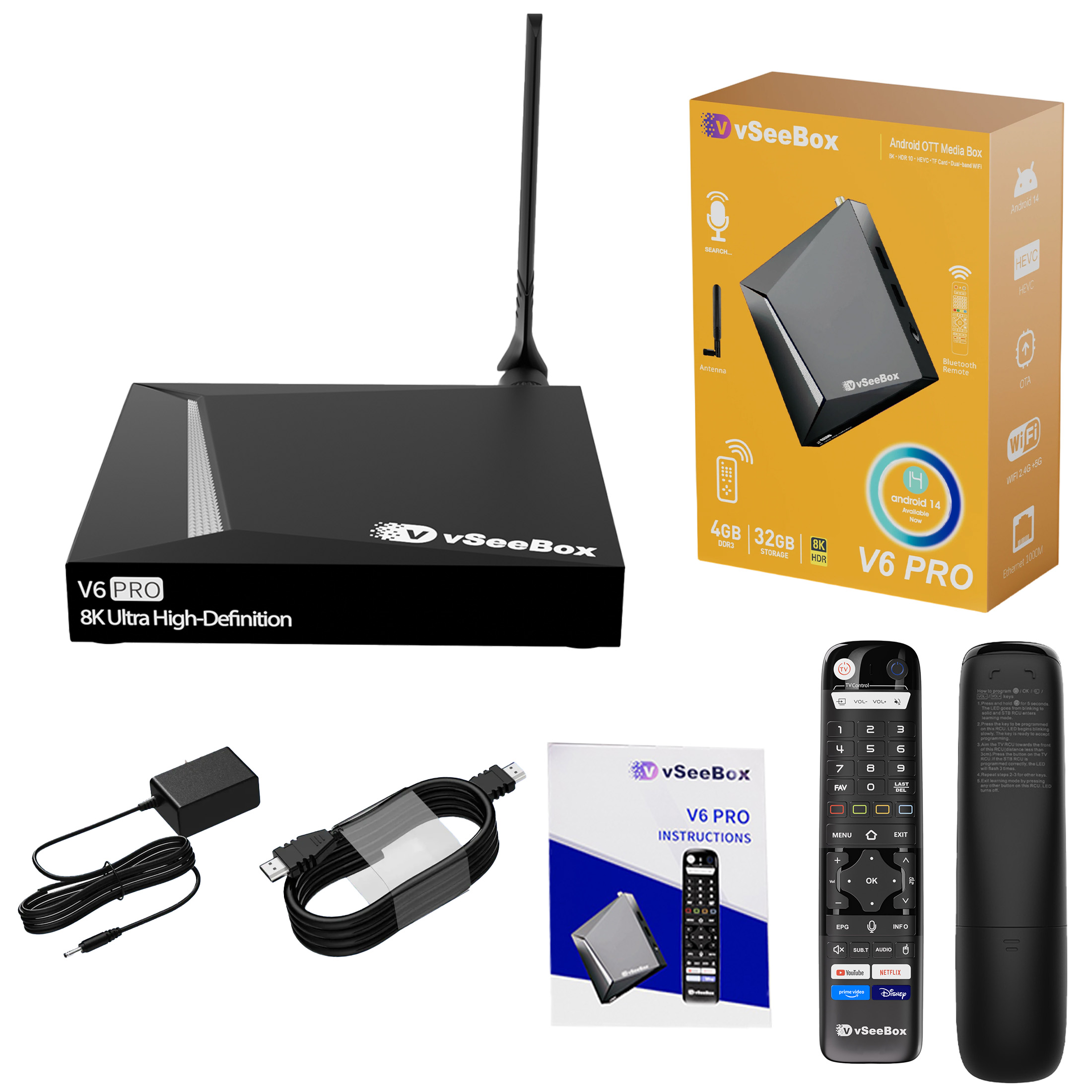 vSeeBox V6 PRO（New）