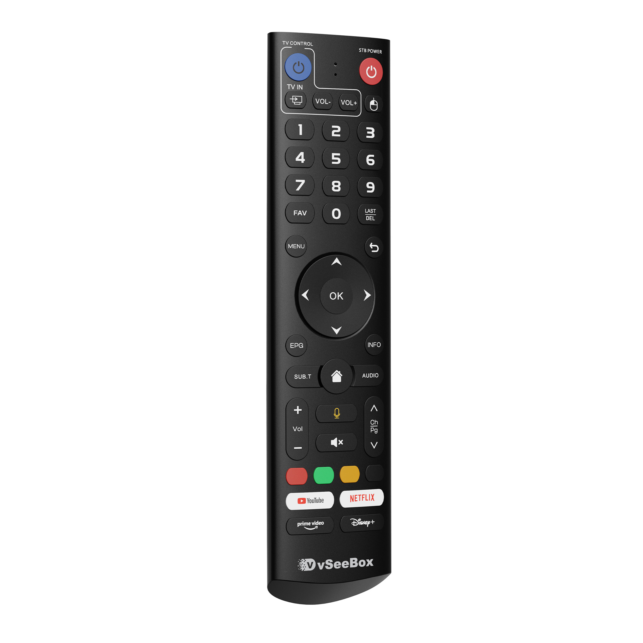 vSeeBox [V5Pro \ Elite Ultra] Backlit Voice Remote