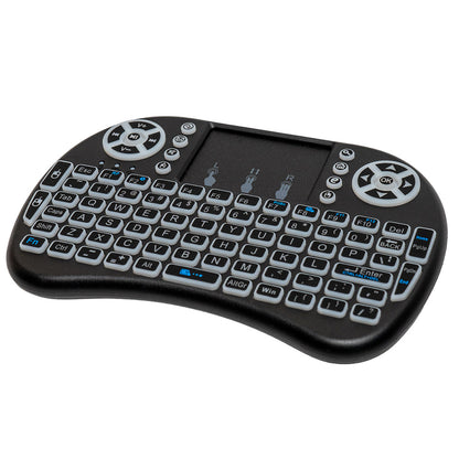 Wireless Keyboard with Backlit Touchpad