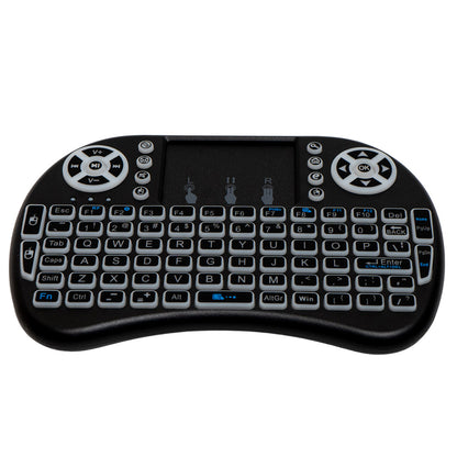 Wireless Keyboard with Backlit Touchpad
