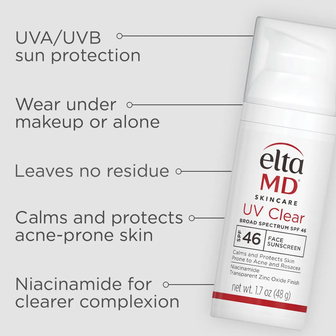 EltaMD UV Clear de amplio espectro SPF 46