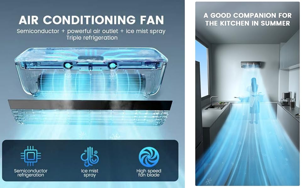 Portable wireless air conditioner