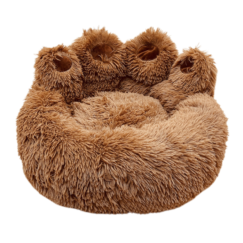 Cartoon bear paw cat and dog mat