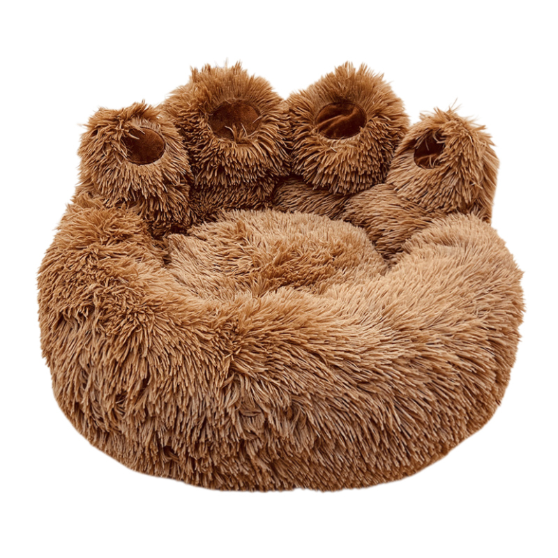 Cartoon bear paw cat and dog mat