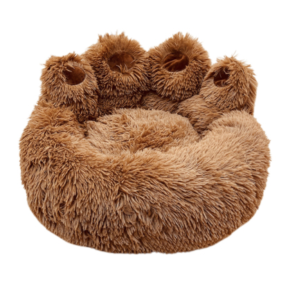 Cartoon bear paw cat and dog mat