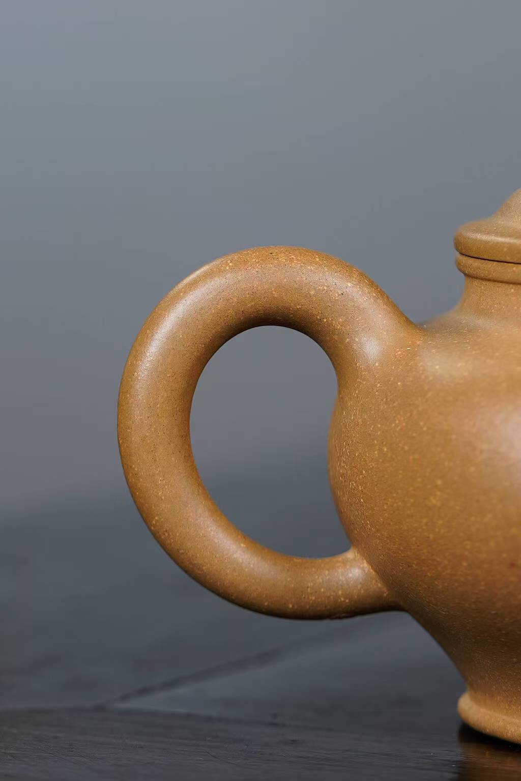 掇只宜兴原矿紫砂壶黄金段泥料小林手工制作210CC Duozhi Yixing Original Mine Purple Clay Teapot, Golden Duan Clay, Handmade by Xiaolin, 210CC