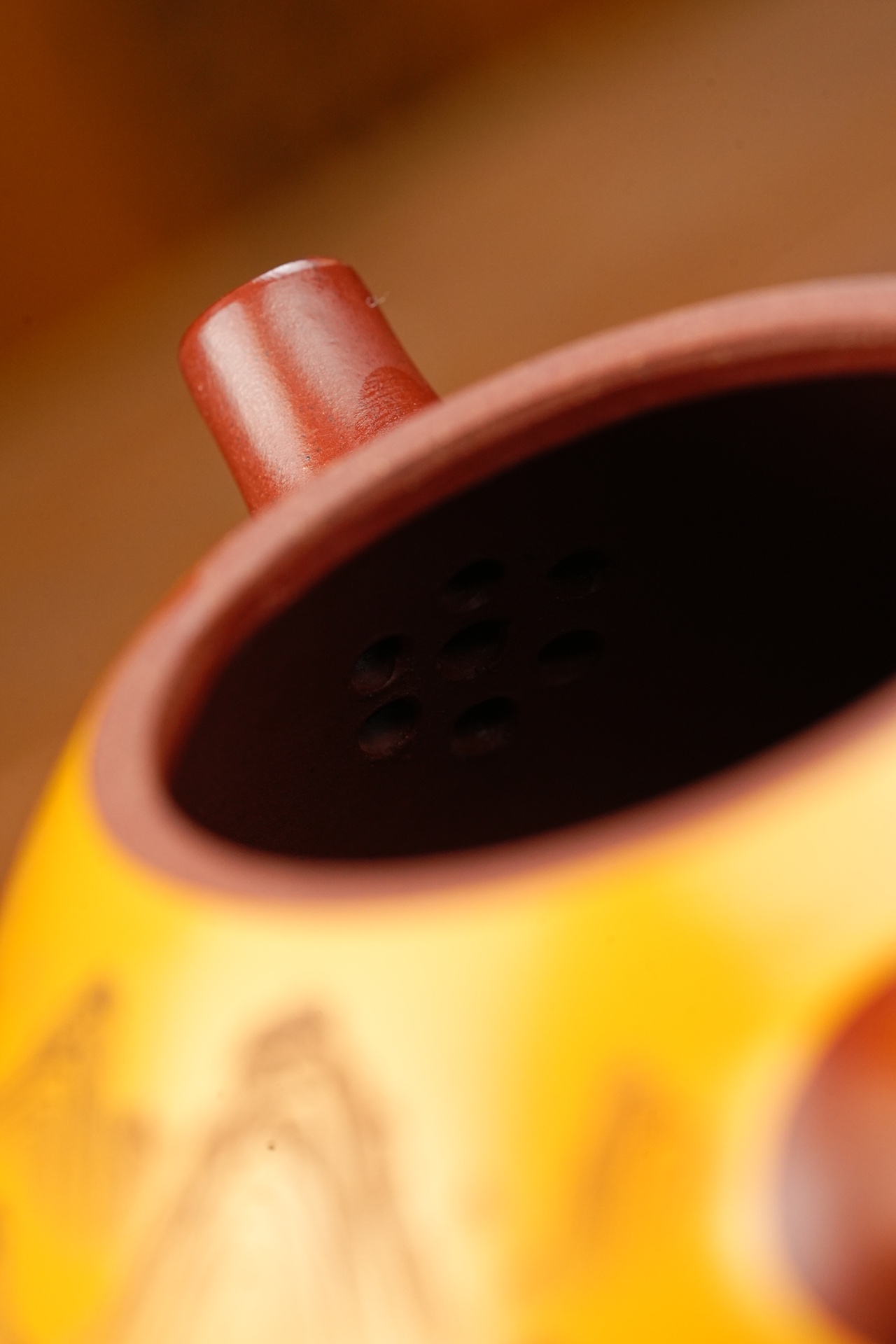 子冶石瓢宜兴紫砂壶原矿龙血砂泥料280CC Zi Ye Shí Piáo Yixing Zisha Teapot, Original Ore Dragon Blood Sand Clay, 280CC