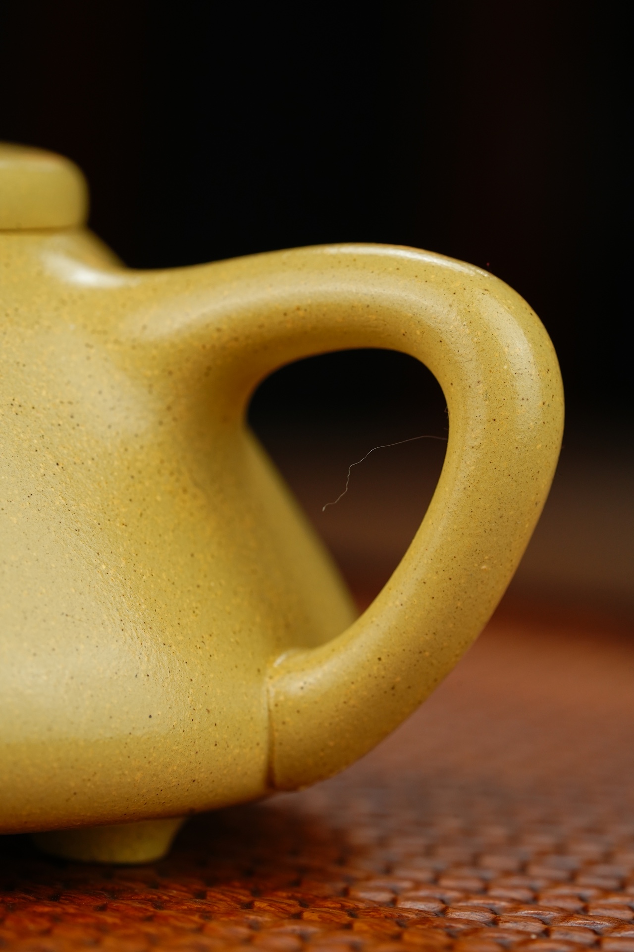 子冶石瓢宜兴紫砂壶原矿本山绿泥泥料160CC Ziye Shipiao Yixing Purple Clay Teapot Original Mine Benshan Green Clay Material 160CC