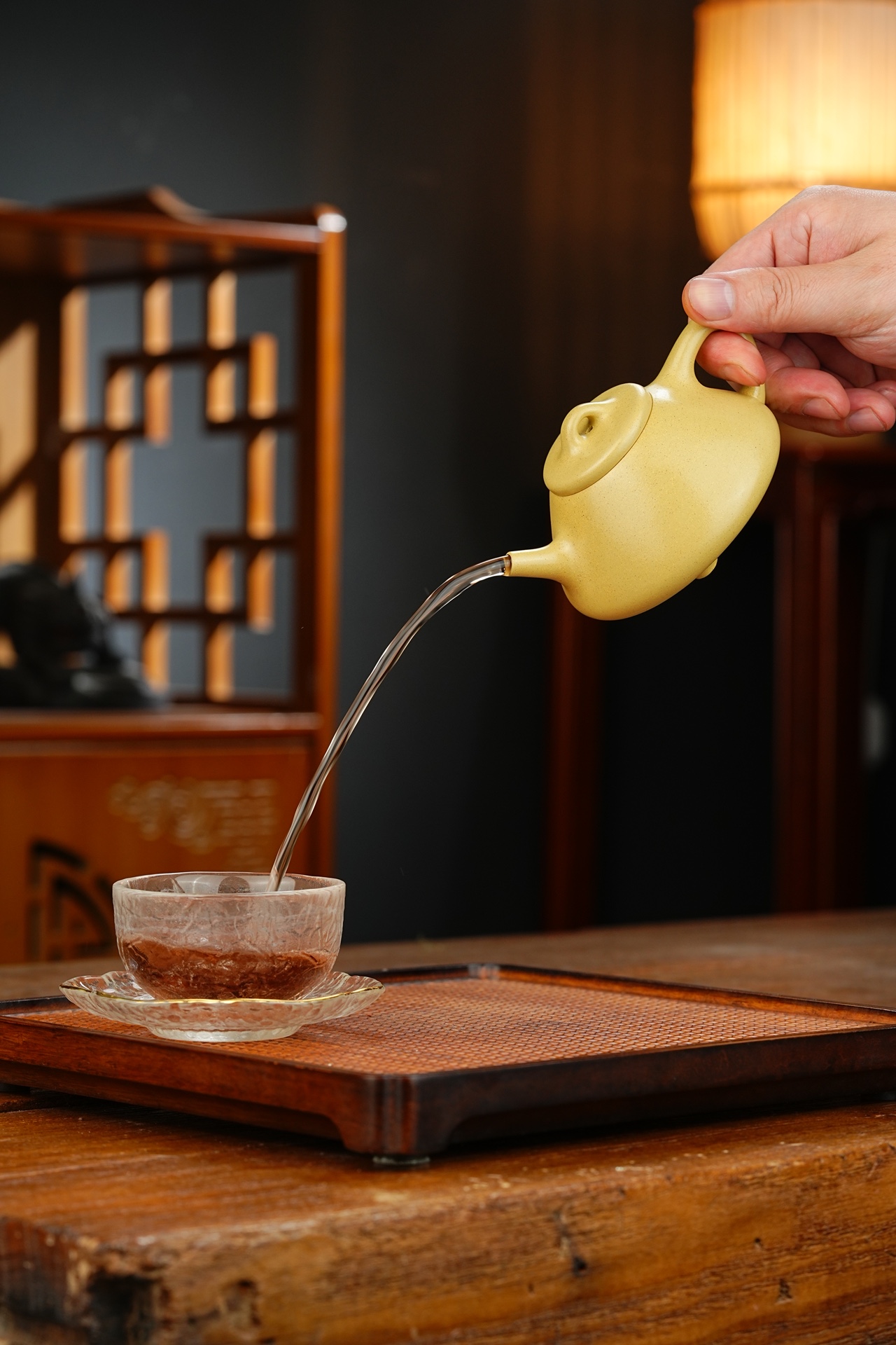 子冶石瓢宜兴紫砂壶原矿本山绿泥泥料160CC Ziye Shipiao Yixing Purple Clay Teapot Original Mine Benshan Green Clay Material 160CC