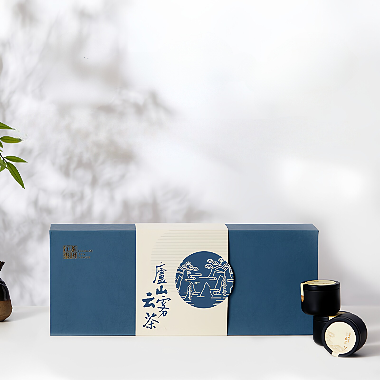 2026清明前特级庐山云雾茶叶礼盒装108g 2026 Pre-Qingming Premium Lushan Cloud Mist Tea Gift Box 108g（3.8oz）