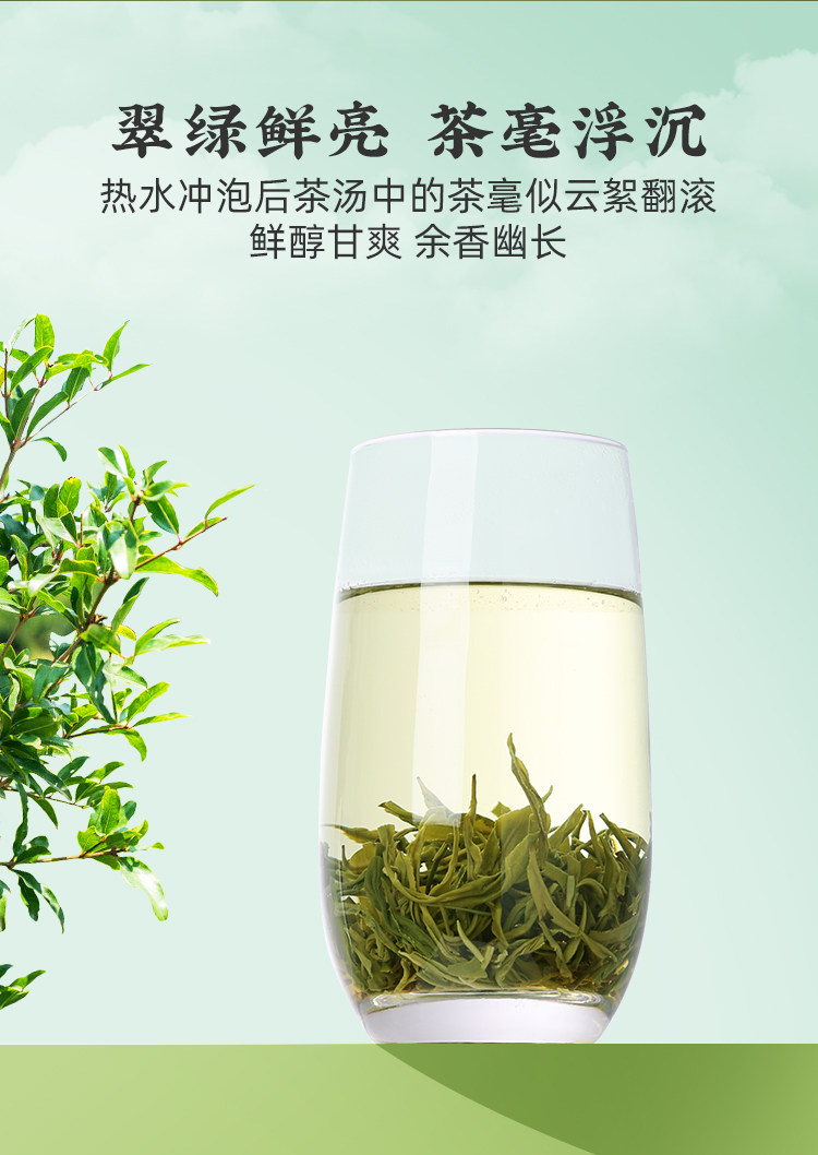2026狮峰牌明前特级碧螺春绿茶牛皮纸包装250g  2026 Shifeng Brand Pre-Ming Superior Biluochun Green Tea Kraft Paper Packaging 250g（8.8oz）