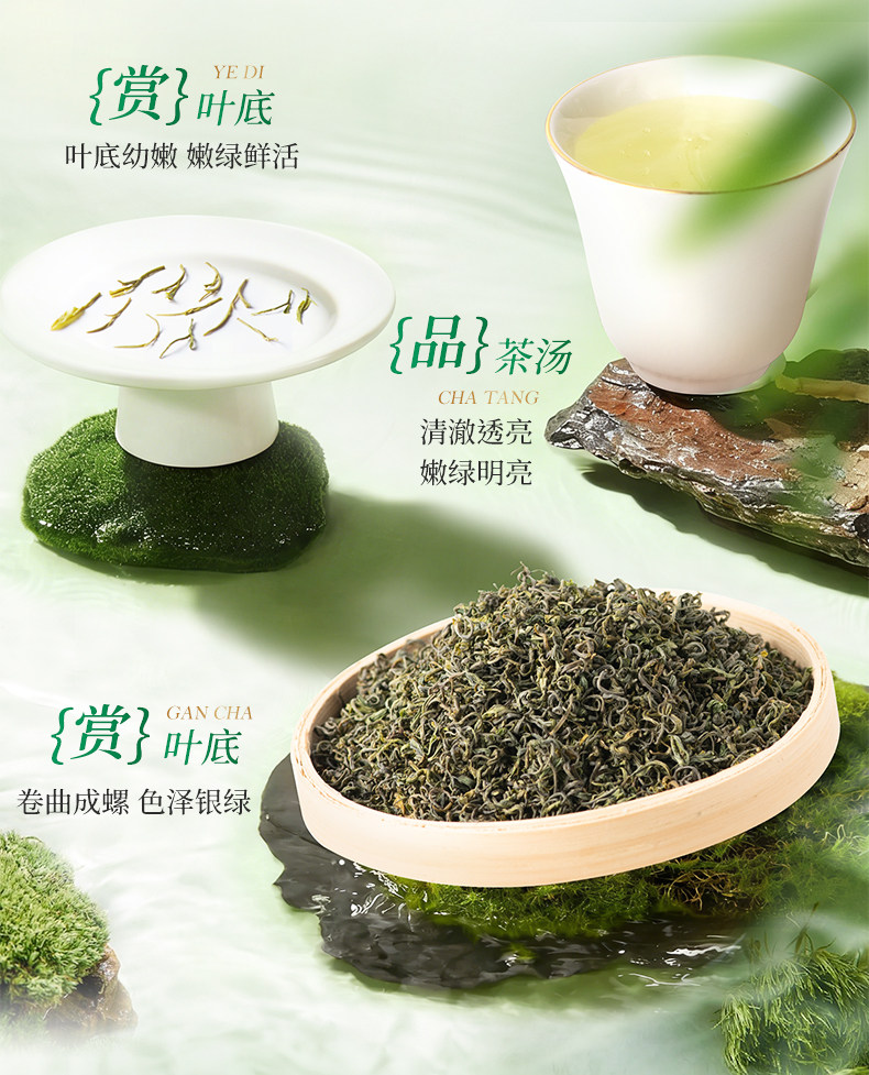 2026碧螺牌雨前特级碧螺春绿茶200g  2026 Biluochun Brand Pre-Rain Premium Biluochun Green Tea 200g（7oz）
