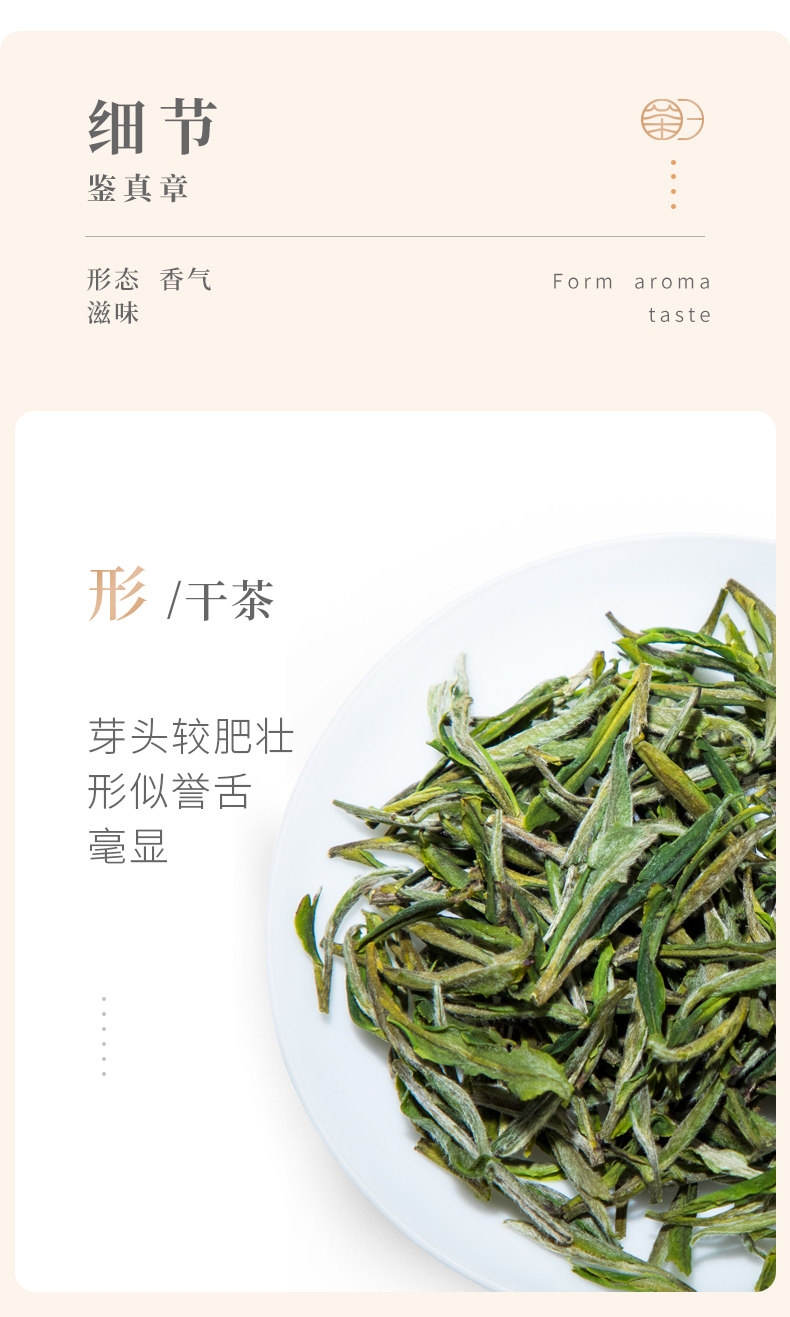 2026谢裕大明前特级黄山毛峰嫩尖袋装100g  2026 Xie Yuda Mingqian Special Grade Huangshan Maofeng Tender Tips Bagged 100g（3.5oz）