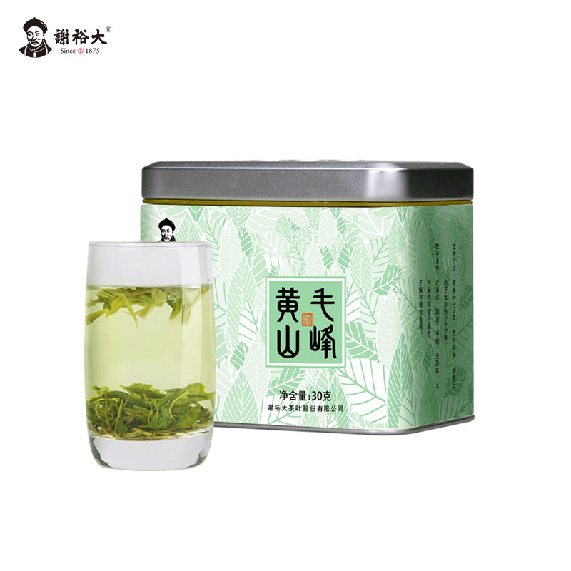 2026谢裕大三级黄山毛峰罐装30g  2026 Xie Yuda Grade 3 Huangshan Maofeng Tea, Canned 30g（1oz）