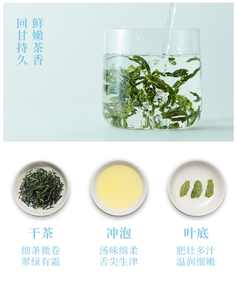2026徽六牌特一级雨前六安瓜片潜香2000绿茶罐装50g  2026 Hui Liu Brand Special Grade 1 Pre-Rain Liu An Gua Pian Subtle Fragrance 2000 Green Tea Canned 50g（1.7oz）