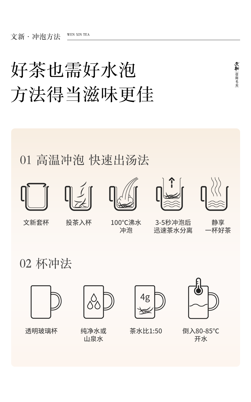 2026文新牌一级雨前信阳毛尖绿茶罐装200g  2026 Wenxin Brand First Grade Pre-Rain Xinyang Maojian Green Tea, Canned, 200g（7oz）