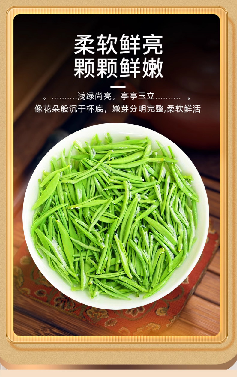 2026豫春尖牌特级信阳毛尖绿茶罐装250g  2026 Yu Chunjian Brand Premium Xinyang Maojian Green Tea Canned 250g（8.8oz）