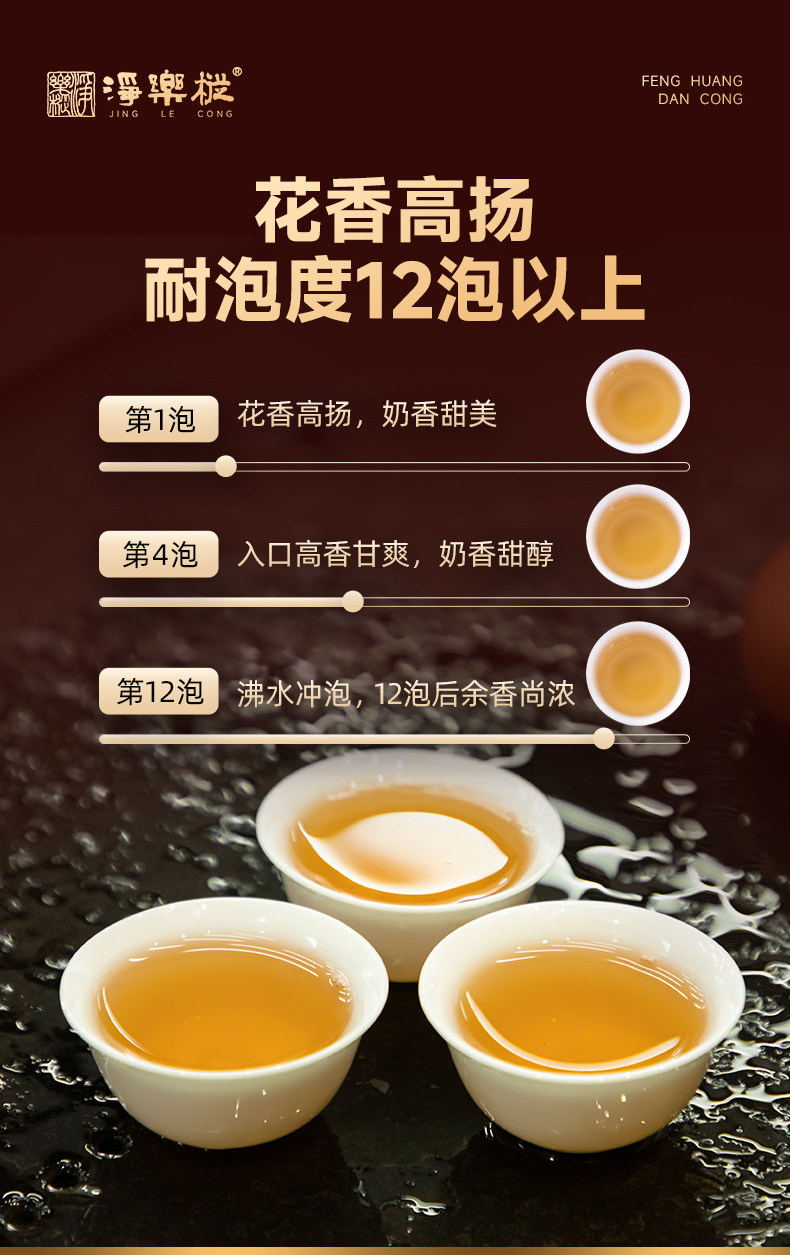 2026净乐牌鸭屎香凤凰单枞乌龙茶罐装250g*2  2026 Jingle Brand Duck Shit Aroma Phoenix Dancong Oolong Tea, canned 250g*2（500g 17.6oz）