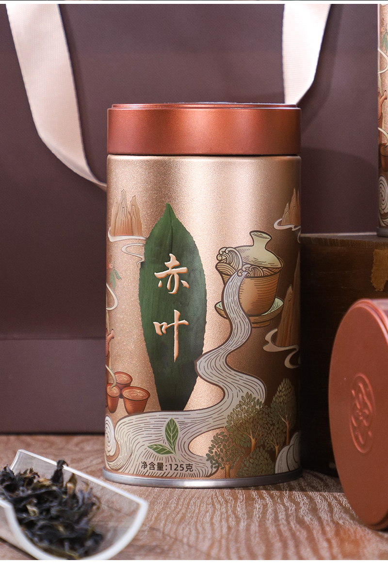 2026净乐牌蜜兰香凤凰单枞乌龙茶罐装125g*4  2026 Jingle Brand Milanxiang Phoenix Dancong Oolong Tea, Canned, 125g*4（500g 17.6oz）
