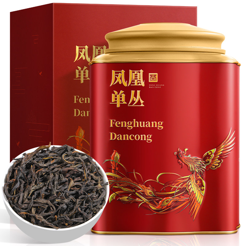 2026飘香韵牌鸭屎香凤凰单枞乌龙茶罐装250g  2026 Jingle Brand Duck Shit Aroma Phoenix Dancong Oolong Tea, canned 250g（ 8.8oz）