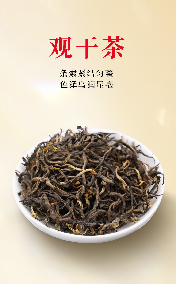 2026英德牌一级英红九号功夫英德红茶罐装250g  2026 Yingde Brand First Grade Yinghong No. 9 Kung Fu Yingde Black Tea, 250g Canned （8.8oz）