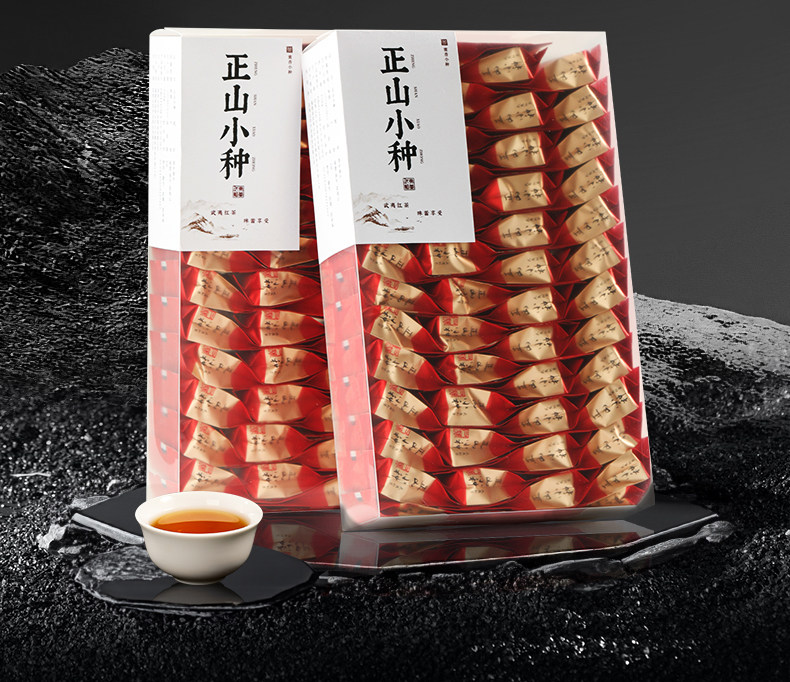 2026正山小种牌特级花香正山小种红茶礼盒装250g*2  2026 Zhengshan Xiaozhong Premium Grade Floral Scent Zhengshan Xiaozhong Black Tea Gift Box 250g*2（500g 17.6oz）