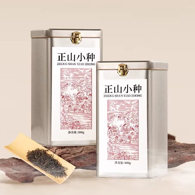 2026正山小种牌一级正山小种红茶罐装600g  2026 Zhengshan Xiaozhong Grade 1 Zhengshan Xiaozhong Black Tea, 600g Cannnde（21.1oz）