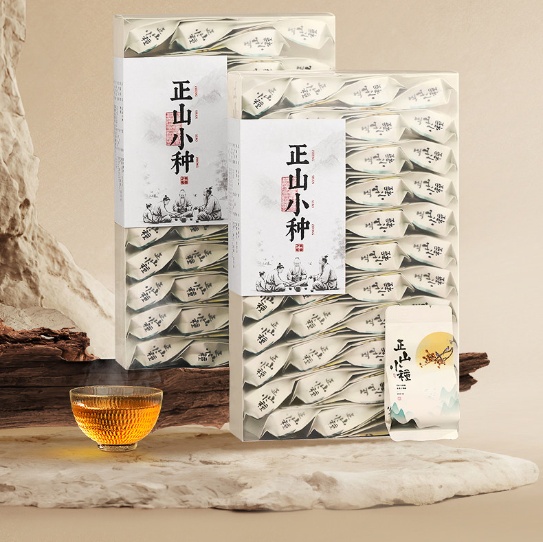 2026正山小种牌特级野生正山小种红茶礼盒装440g  2026 Zhengshan Xiaozhong Premium Wild Zhengshan Xiaozhong Black Tea Gift Box 440g（14.1oz）