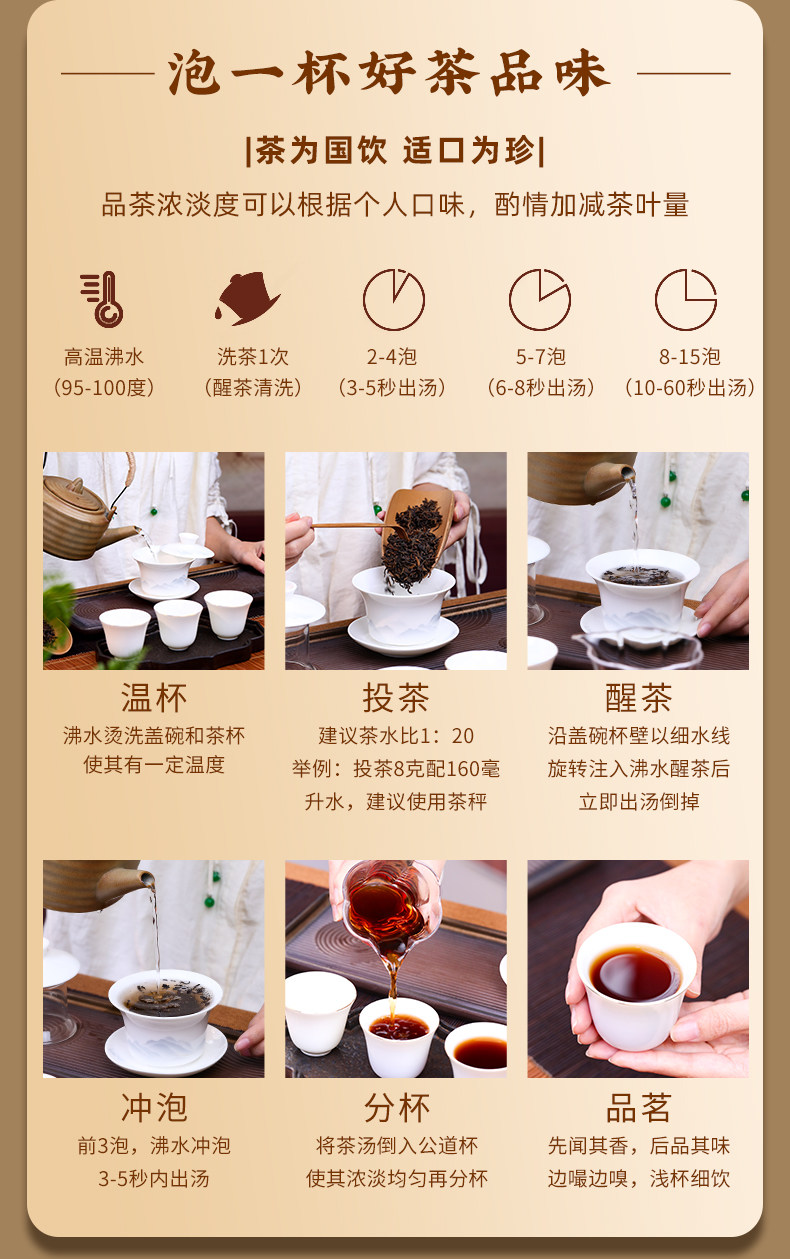 新益号牌10年班章老寨茶饼熟茶普洱茶250g  Xinyi Brand 10-Year Banzhang Old Village Tea Cake Ripe Pu'er Tea 250g（8.8oz）