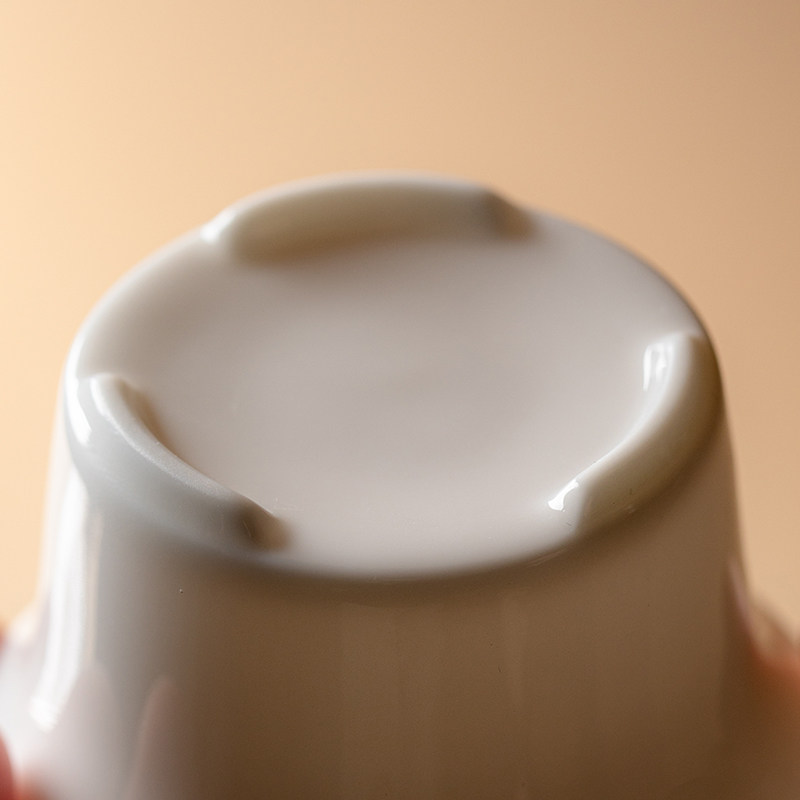 荷花茶漏羊脂玉德化白瓷过滤茶渍茶道配件 Lotus Tea Strainer, Mutton Fat Jade, Dehua White Porcelain, Tea Stain Filtration, Tea Ceremony Accessories
