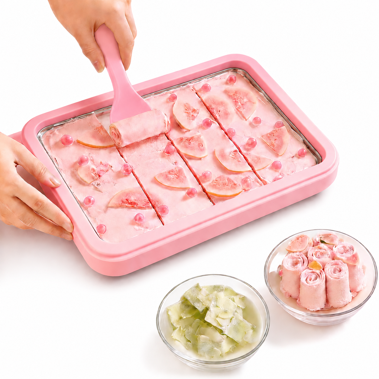 Instant DIY Ice Cream Roller Tray