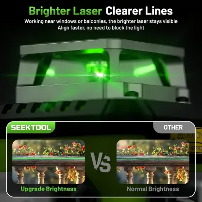 SEEKTOOL LX360 Pro 360° Self-Leveling Laser Level