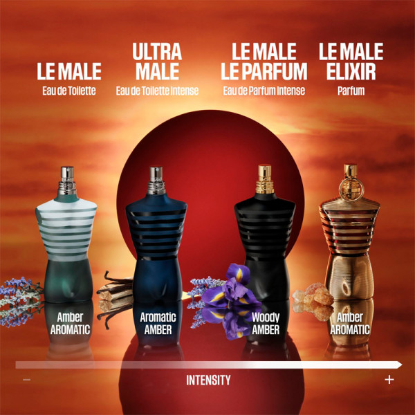 Jean Paul Gaultier Le Male Elixir Aromatisch-holziger Amber Parfum 125ml
