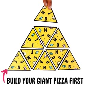 p for pizza, big potato games, board games for kids and adults