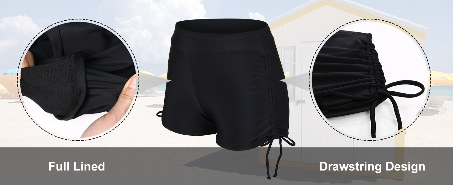 tankini swimsuit with boy shorts