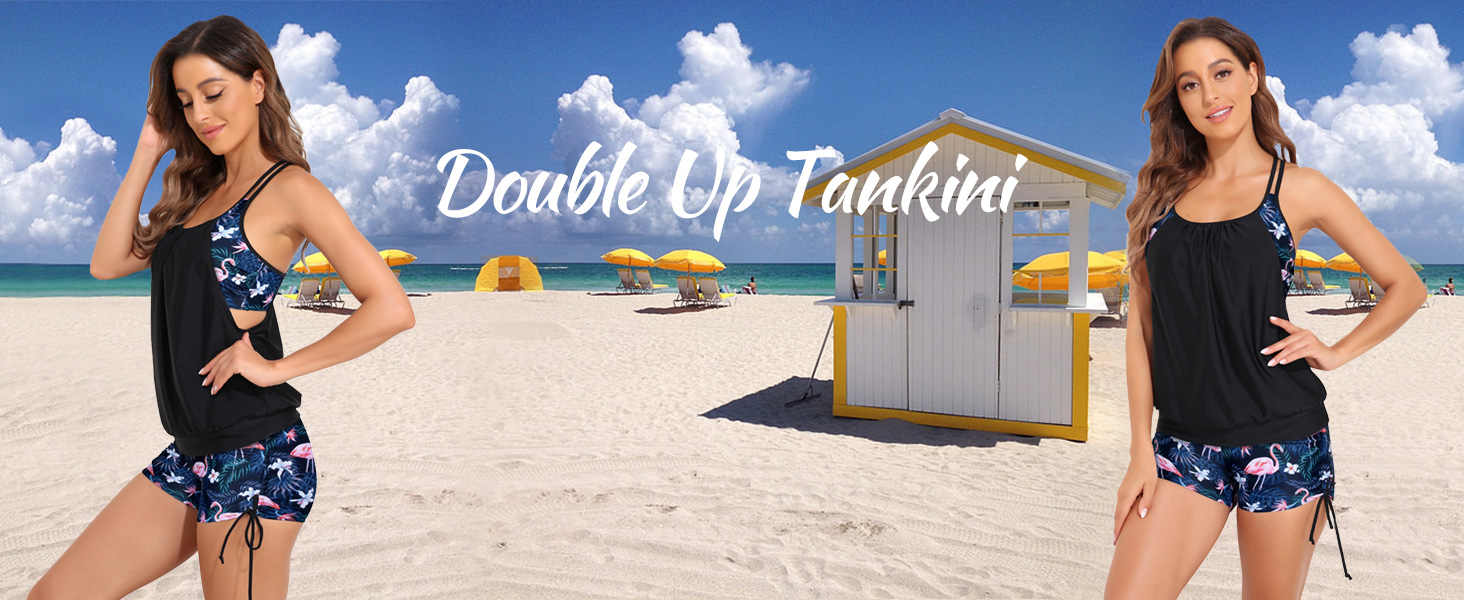 double up tankini
